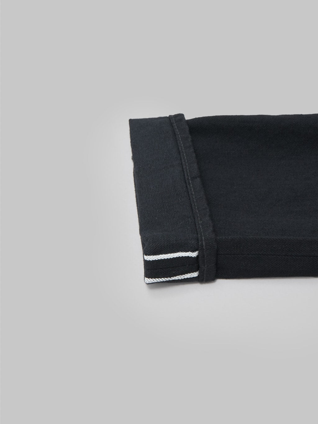 japan blue j314 us cotton circle straight black selvedge jeans weft