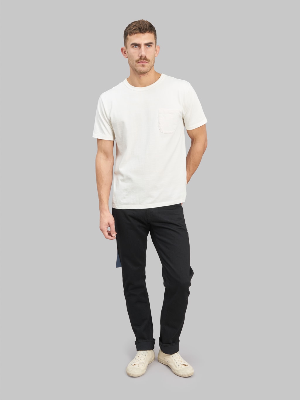 Japan Blue J314 Black Selvedge Jeans | 14oz Circle Straight