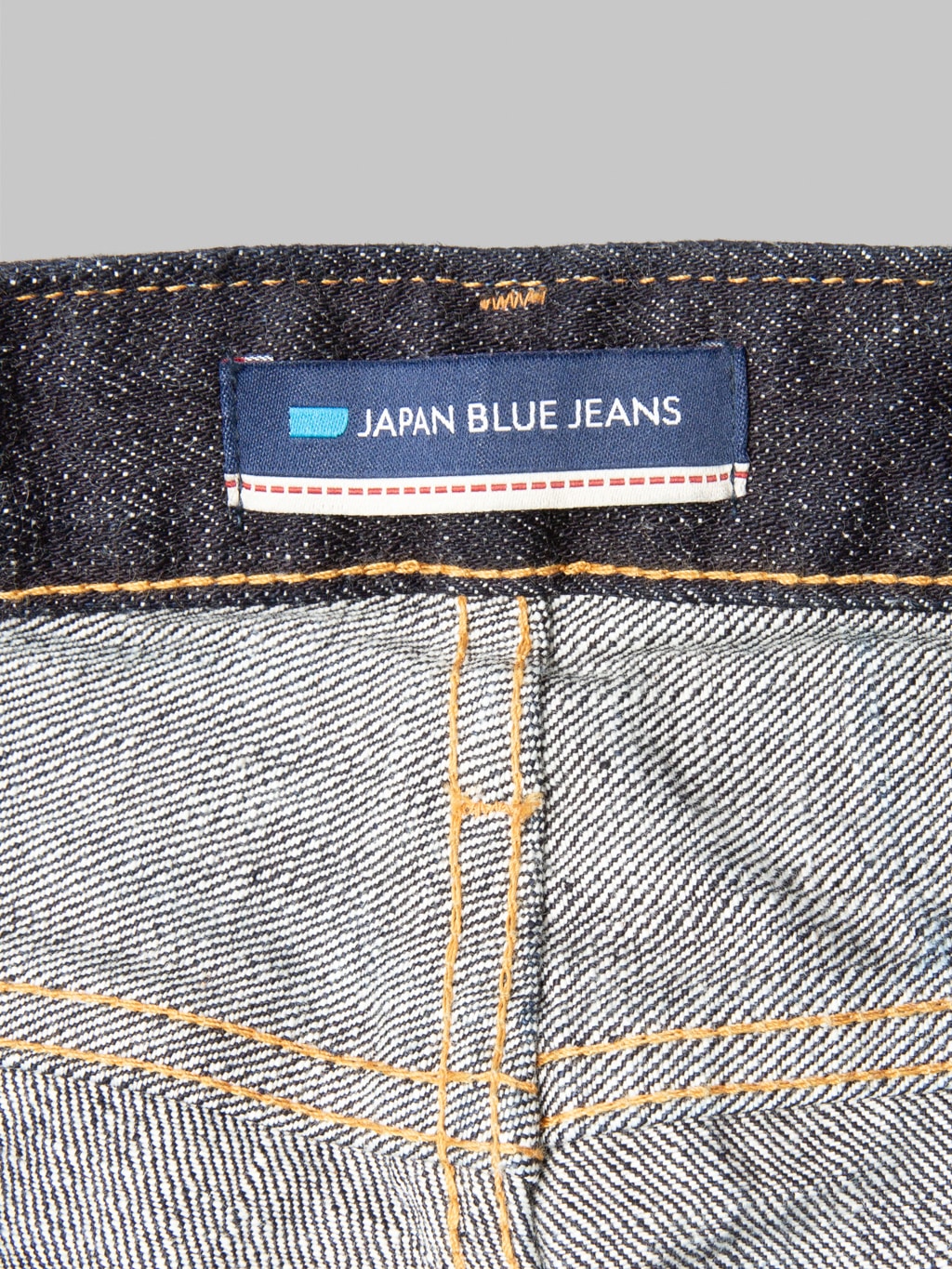 Japan Blue J327 17oz Straight Jeans interior tag