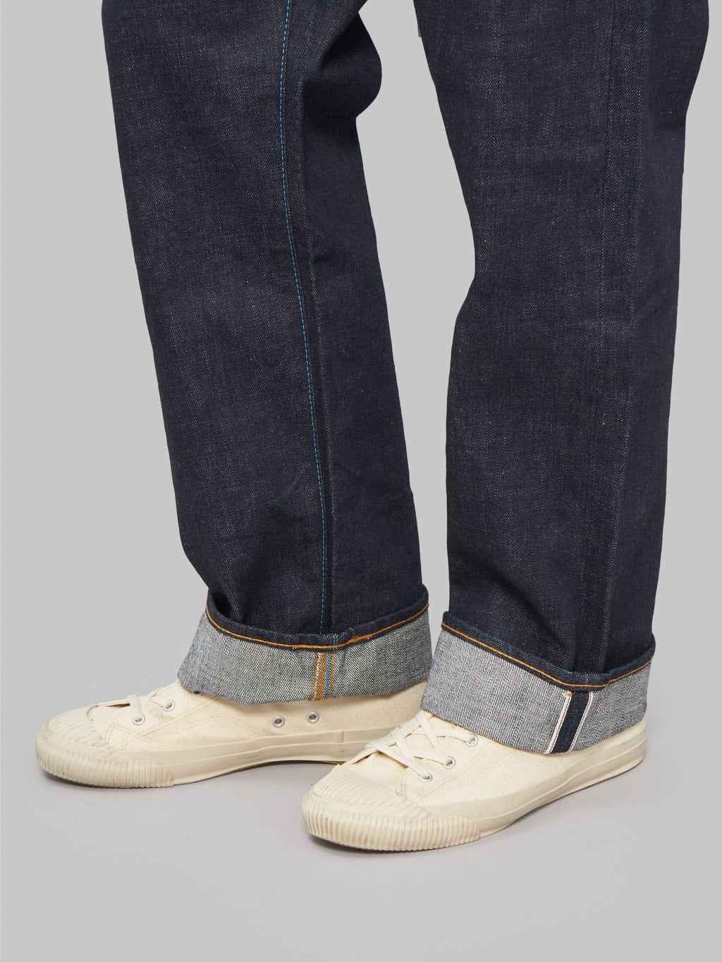 japan blue j501 us cotton circle loose selvedge jeans selvedge