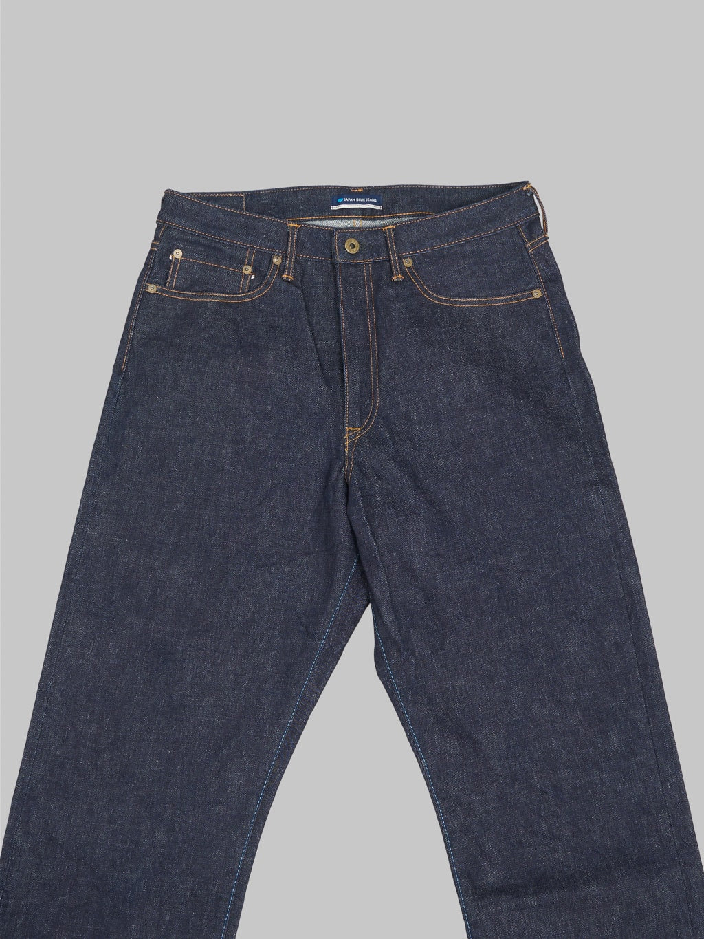japan blue j501 us cotton circle loose selvedge jeans front details