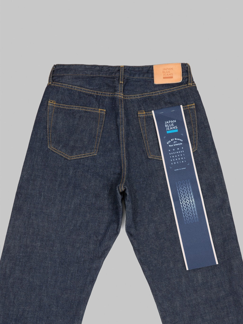 Japan Blue J504 12.5oz Africa Cotton Circle Loose Straight Jeans