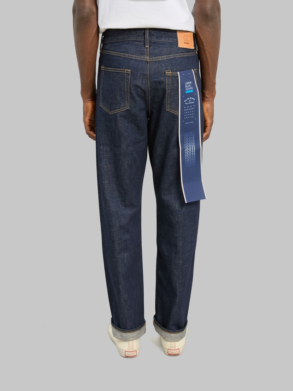 Japan Blue J504 12.5oz Africa Cotton Circle Loose Straight Jeans