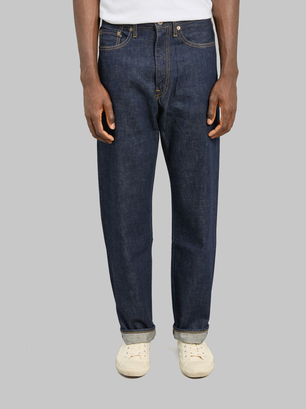 Japan Blue J504 12.5oz Africa Cotton Circle Loose Straight Jeans