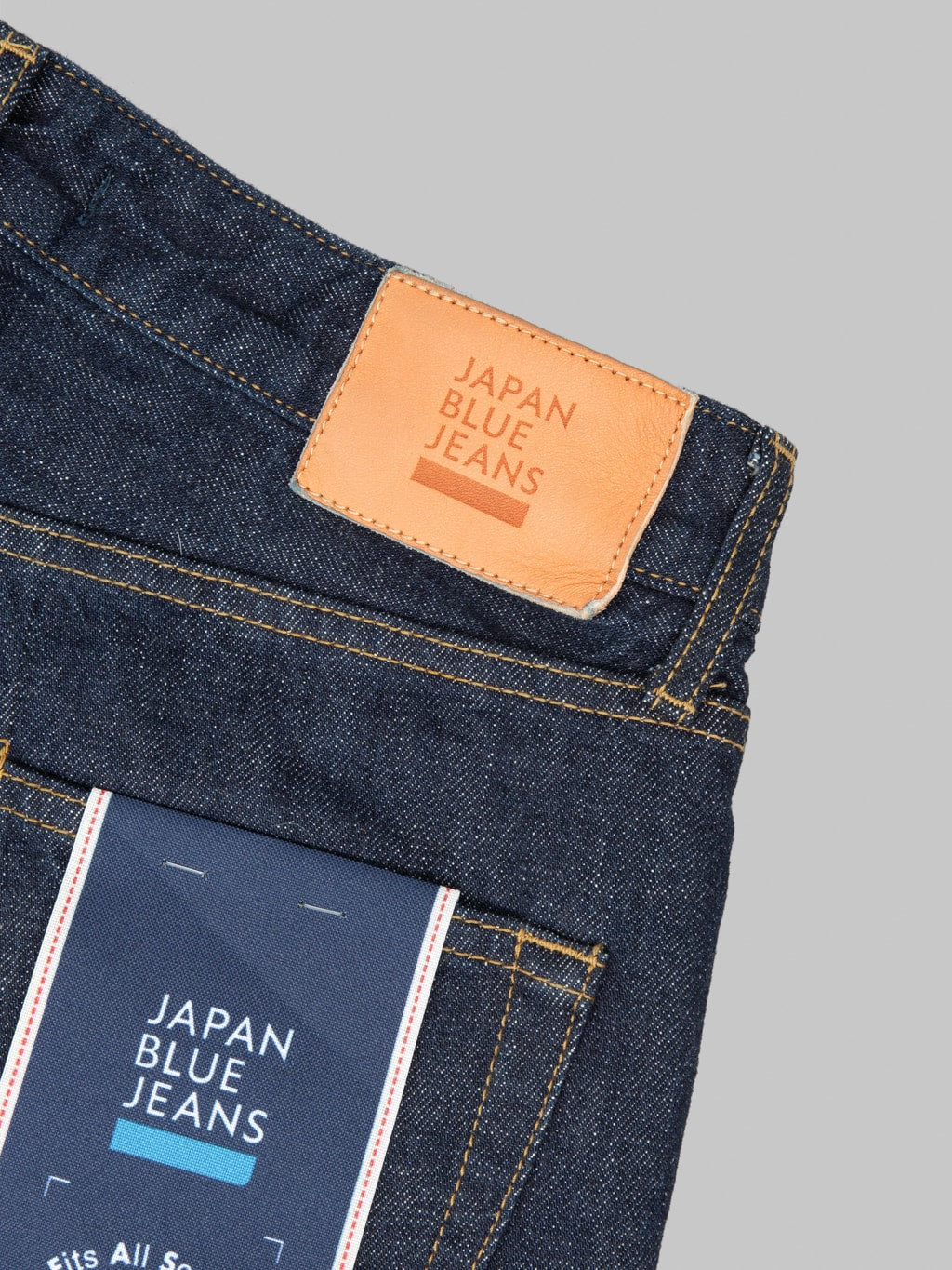 Japan Blue J504 12.5oz Africa Cotton Circle Loose Straight Jeans