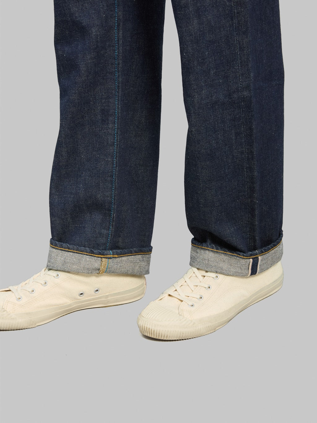 Japan Blue J504 12.5oz Africa Cotton Circle Loose Straight Jeans