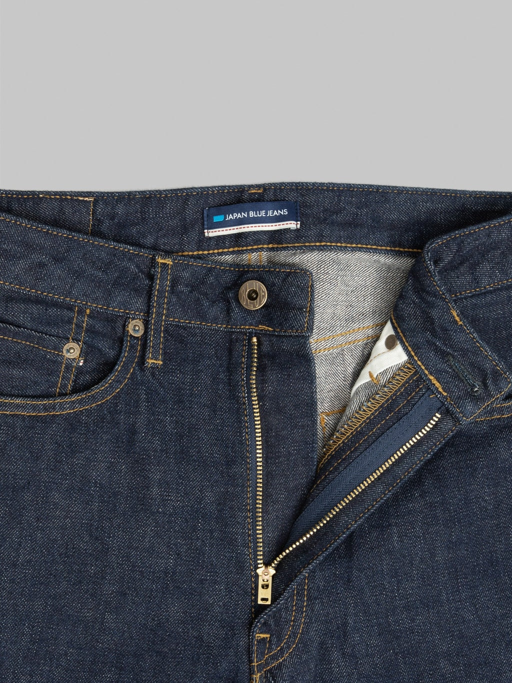 Japan Blue J504 12.5oz Africa Cotton Circle Loose Straight Jeans