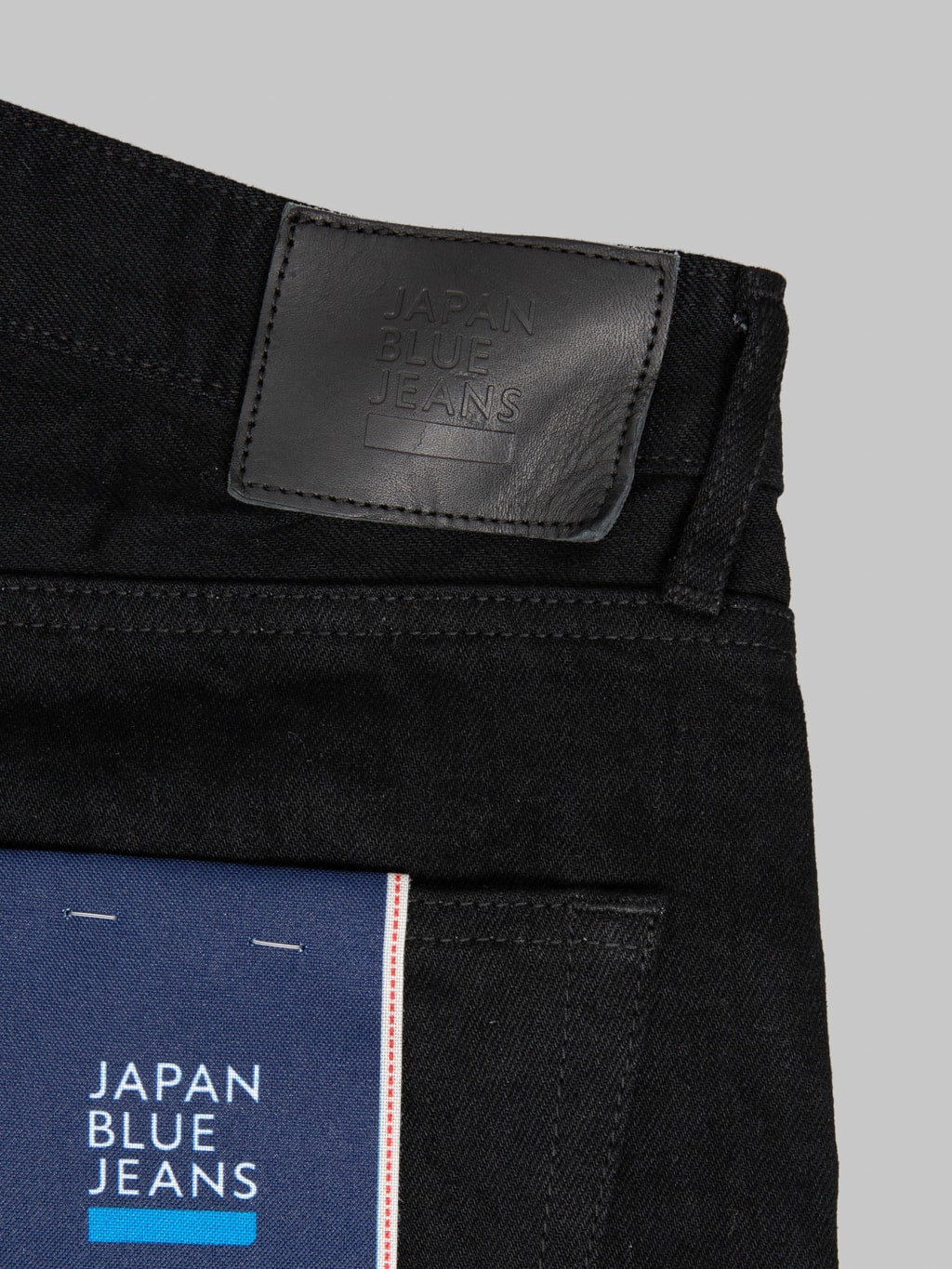 Japan Blue J514 14oz US Cotton Circle Loose Straight Black Jeans