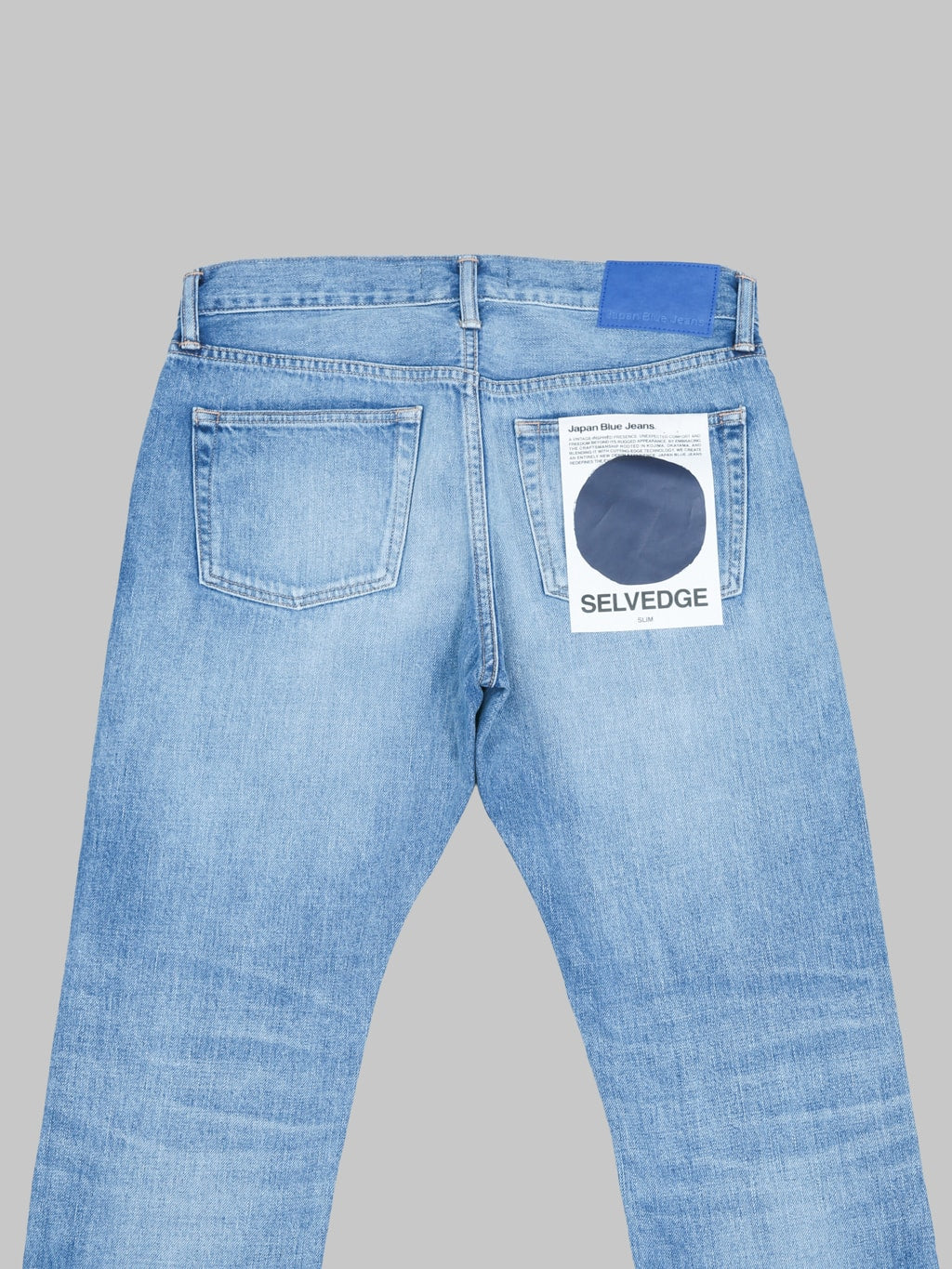Japan Blue JMJA1200 12oz Slim Straight Jeans Medium Indigo