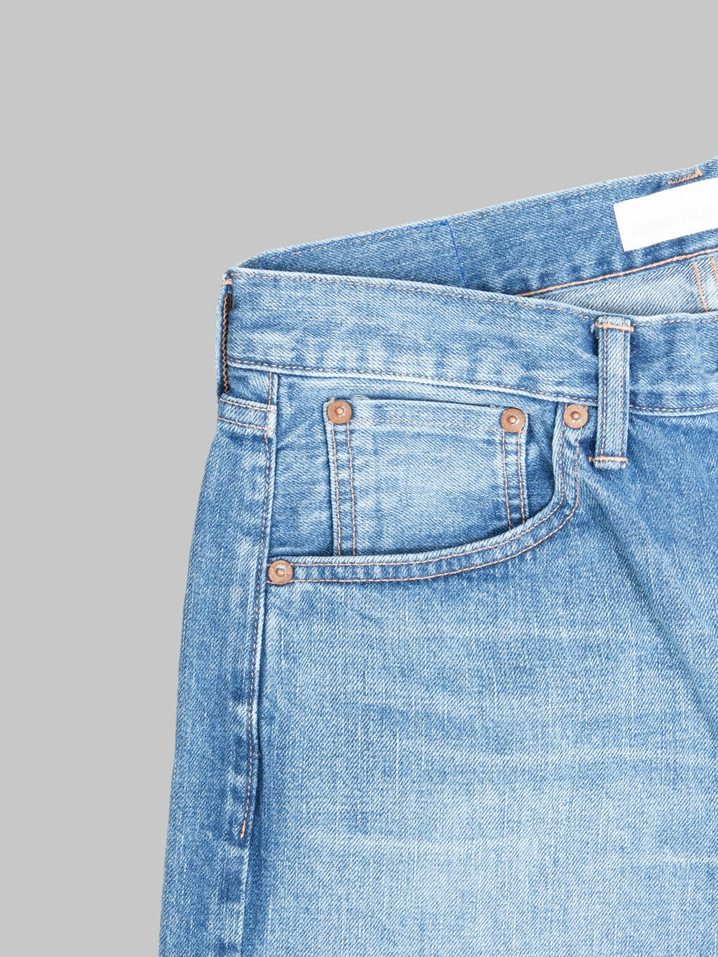 Japan Blue JMJA1300 12oz Wide Straight Jeans Medium Indigo