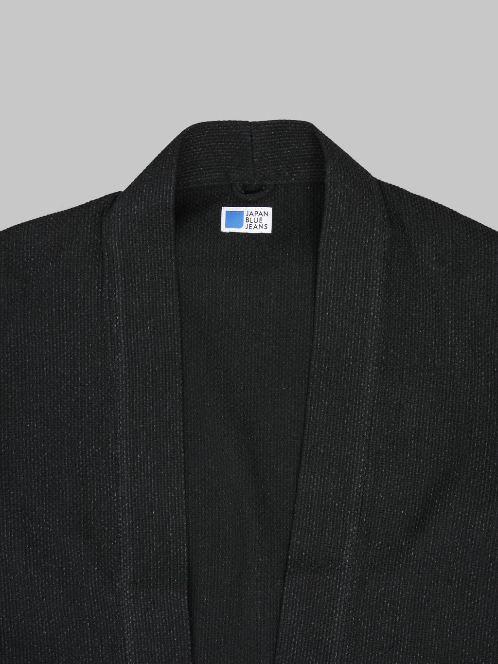 Japan Blue Sashiko Haori Black collar