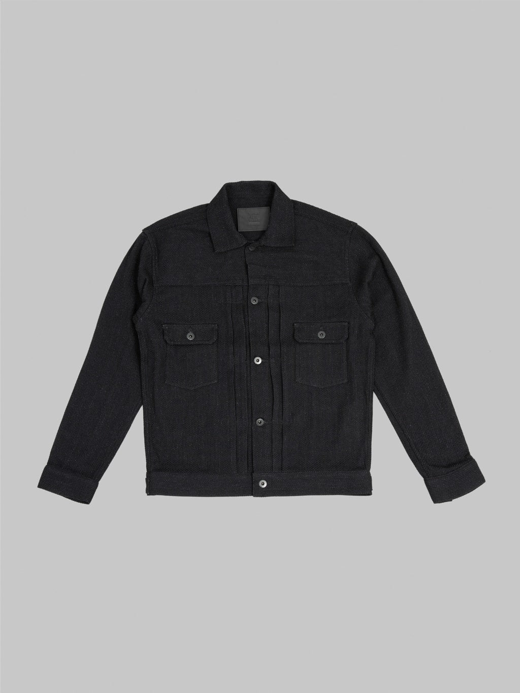 Japan Blue Sashiko Type 2 Jacket Black front