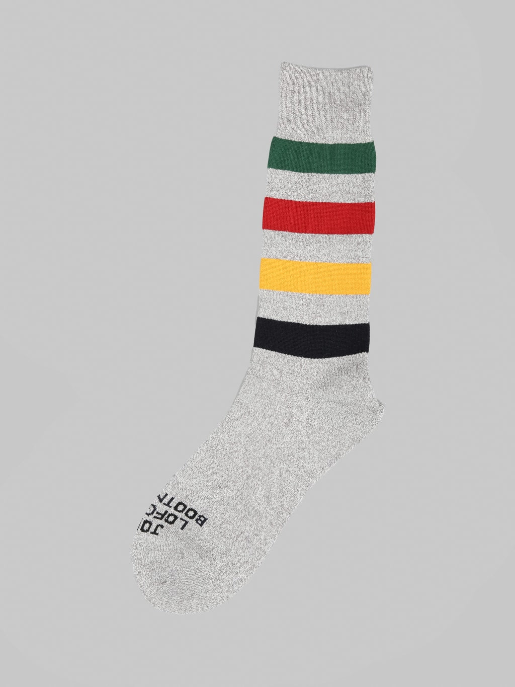 John Lofgren 10 Frontier Striped Socks 2 Pack grey