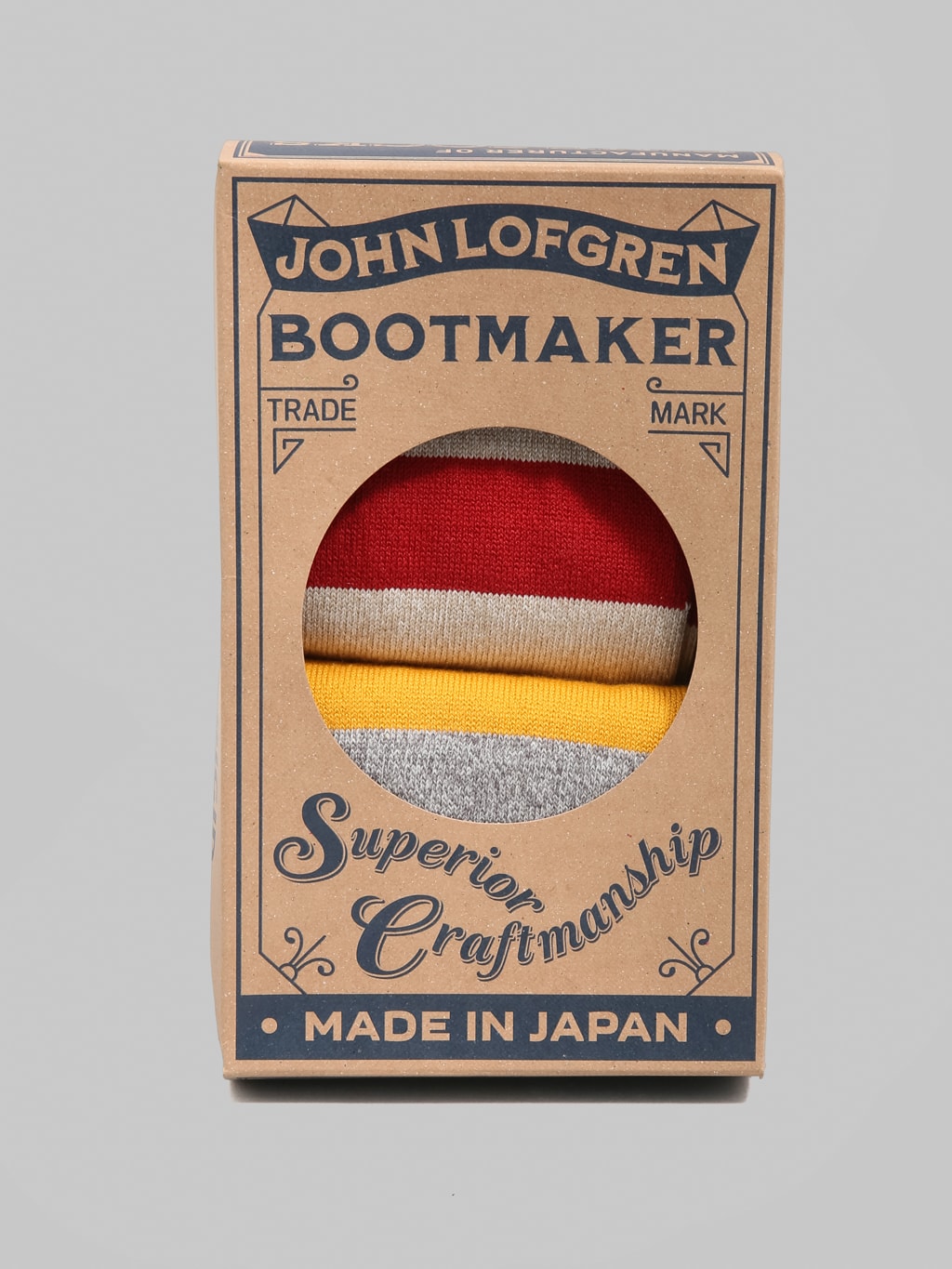 John Lofgren 10'' Frontier Striped Socks (2 Pack)