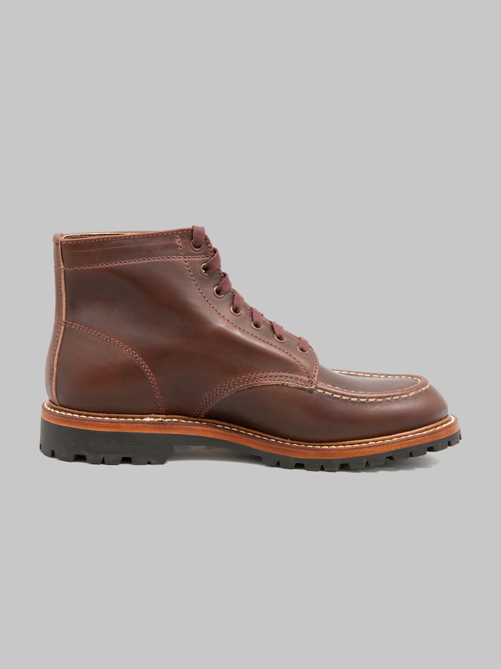 John Lofgren Chapman Boots Horween CXL Choco heel