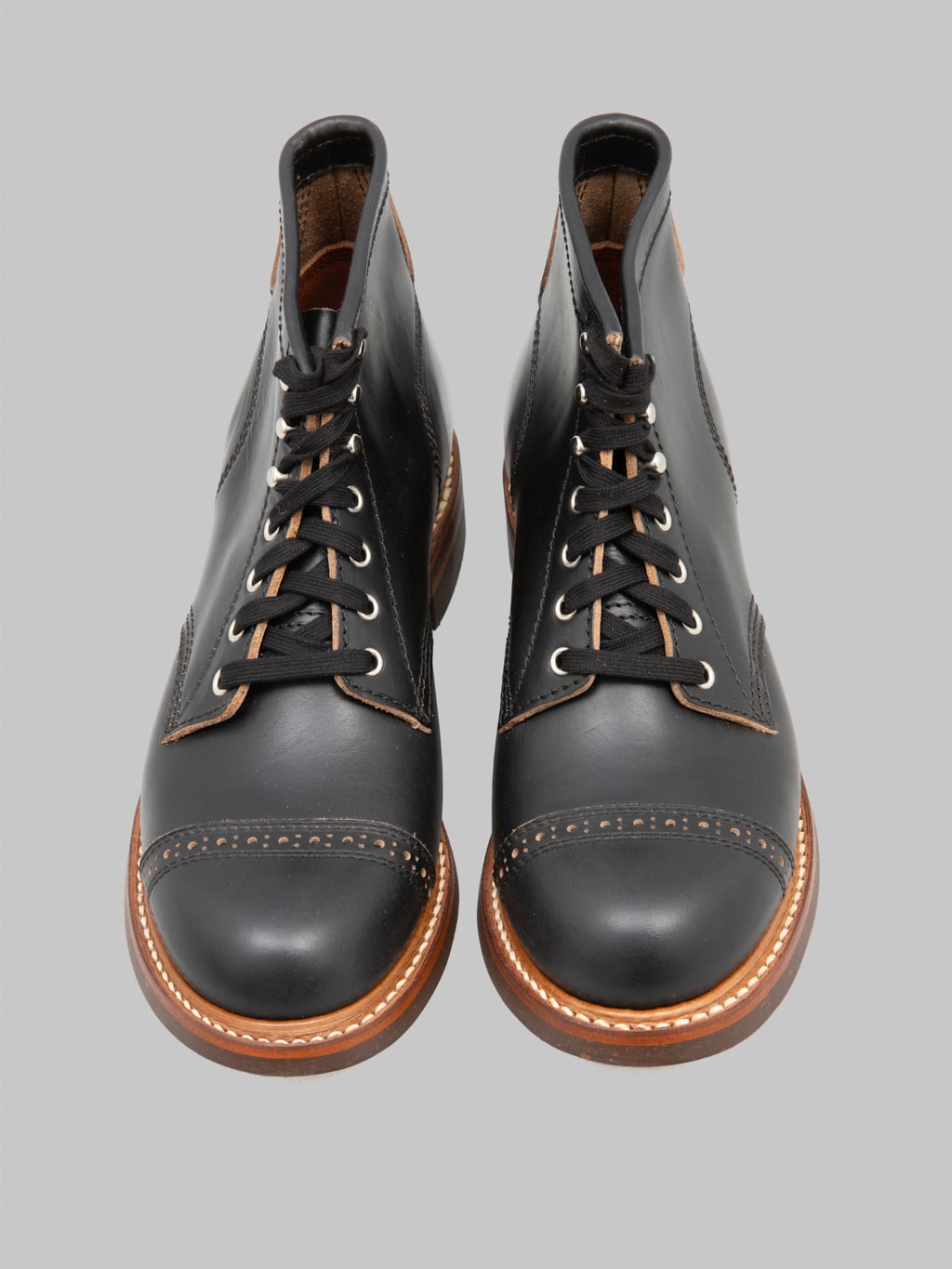 John Lofgren Combat Boots Horween Leather CXL Black japanese made