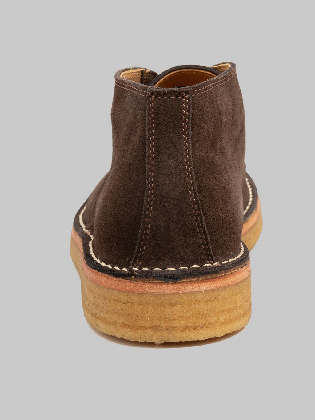 John Lofgren Military Desert Boots Japanese Suede Boots Dark Brown