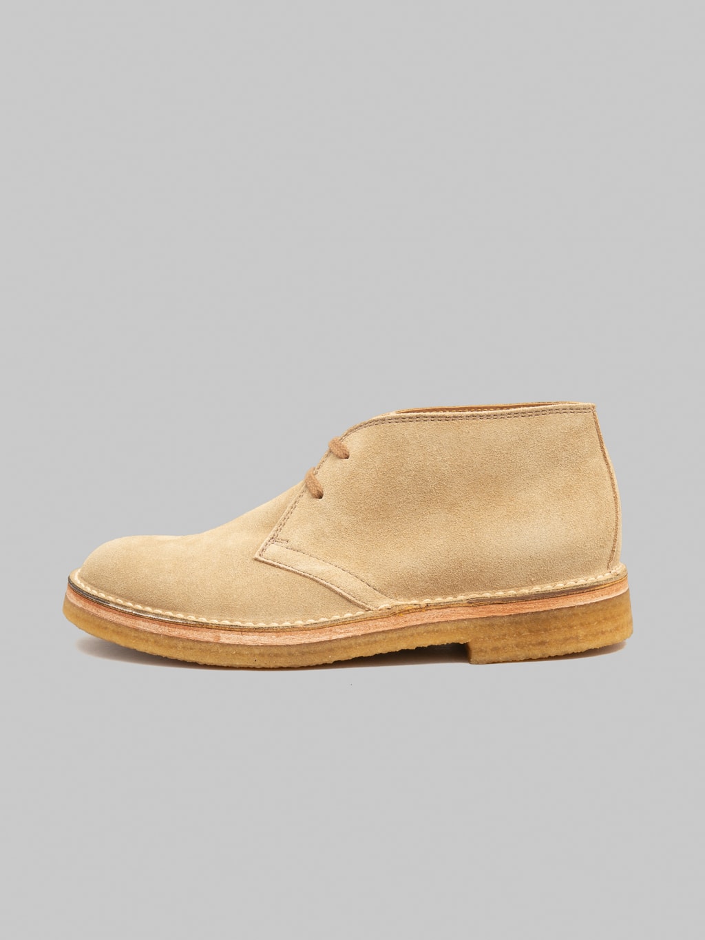 John Lofgren Military Desert Boots Japanese Suede Boots Sand