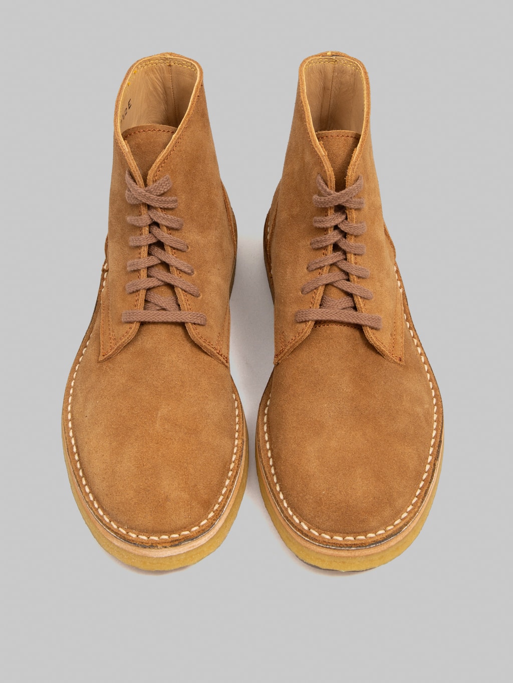 John Lofgren Sahara Boots Japanese Suede Mustard
