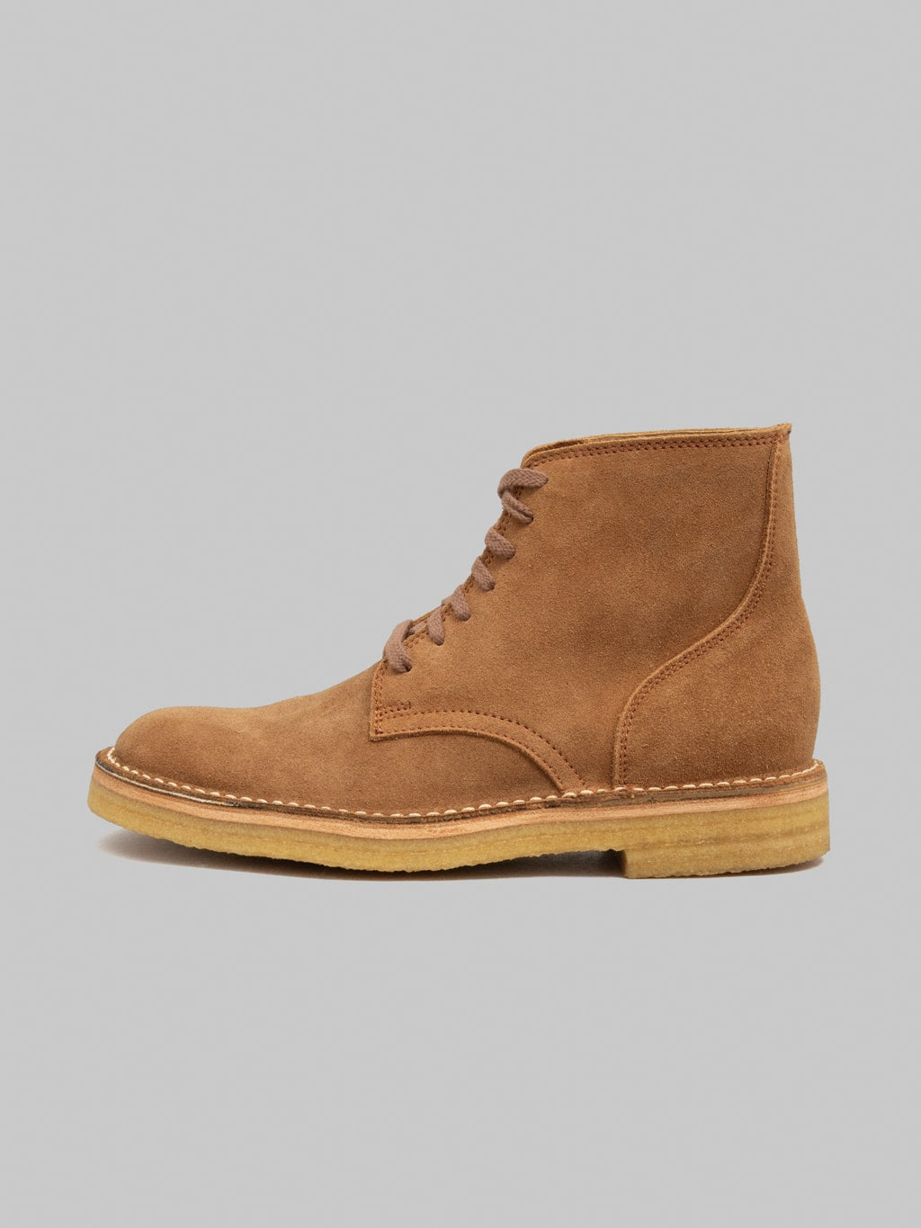 John Lofgren Sahara Boots Japanese Suede Mustard