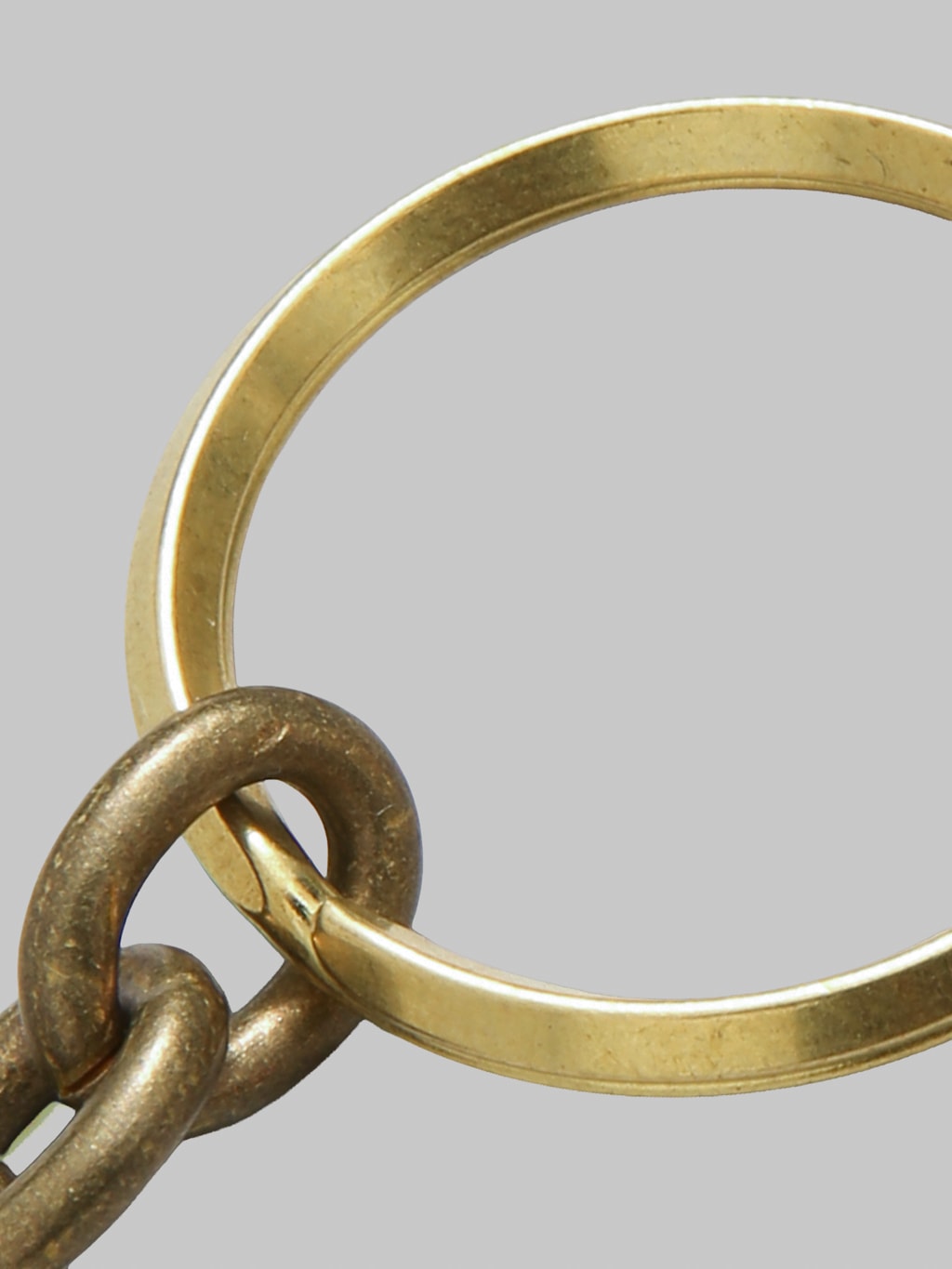 Kobashi Studio Key Chain Oval ring detail