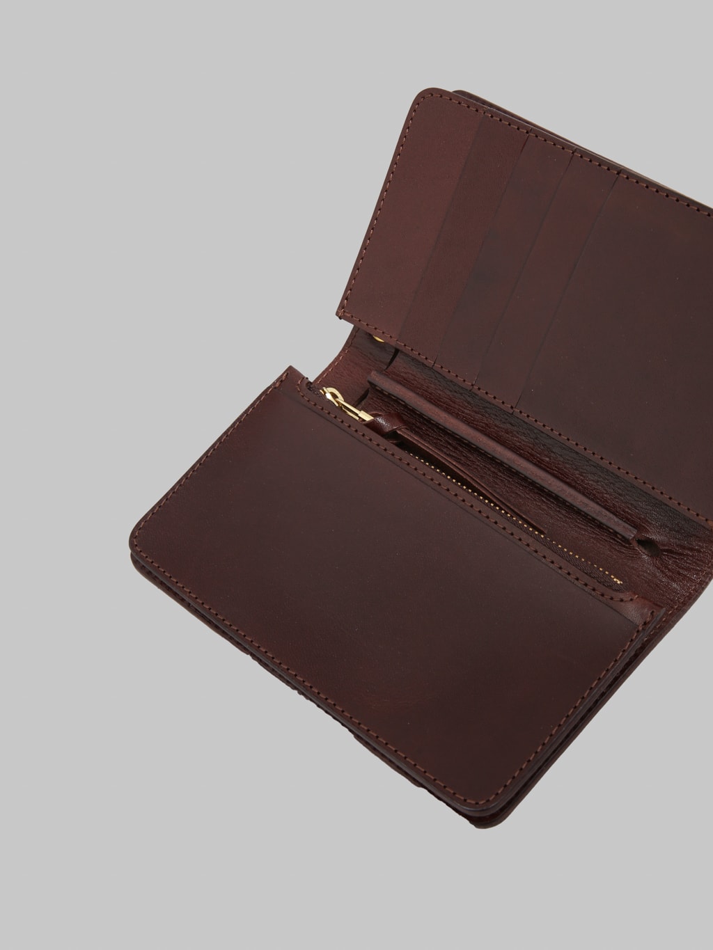 Kobashi Studio Middle Wallet Brown