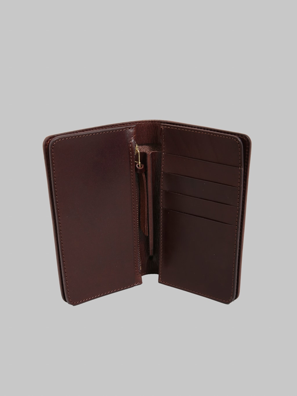 Kobashi Studio Middle Wallet Brown