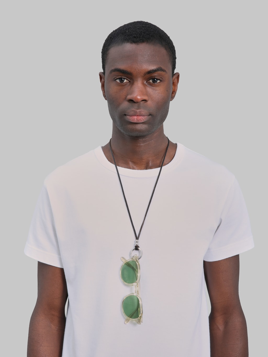 Kobashi Studio Suzu Sunglass Strap Dark Brown fit silver ring