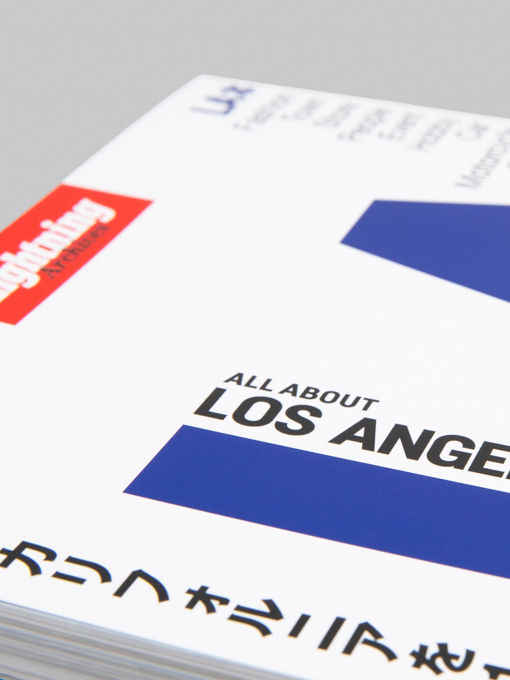 Lightning Magazine - Lightning Archives "All About Los Angeles"