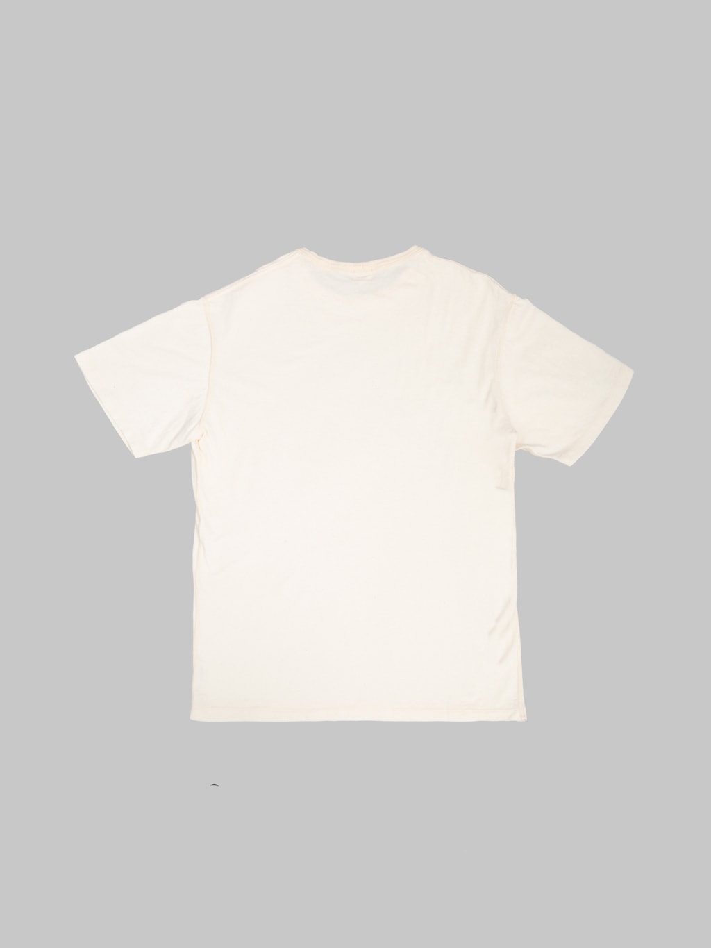 Loop & Weft Loopwheeled Shoulder Taped Crewneck T-Shirt Classic Ivory