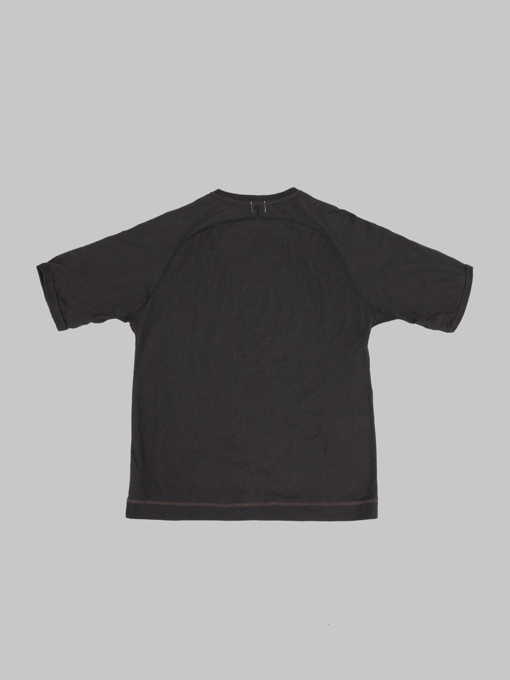 Loop & Weft Supima Cotton Freedom Sleeve Crewneck T-Shirt Royal Black