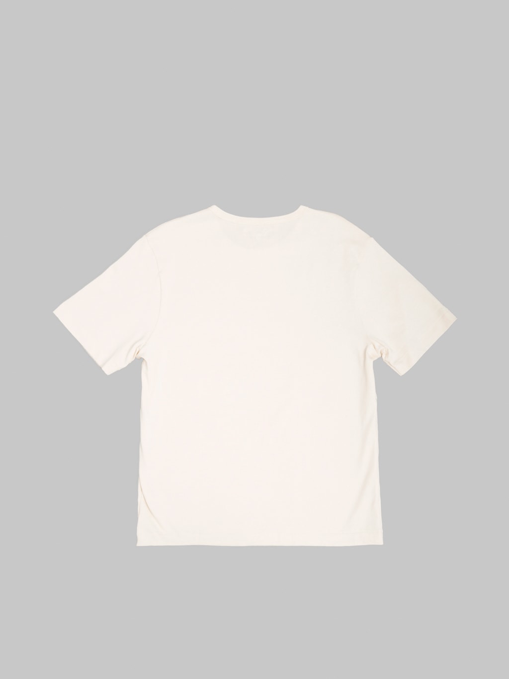 Merz b. Schwanen 2M15C Sturdy Jersey 6.8oz Crewneck Cropped Classic Fit T-Shirt Nature