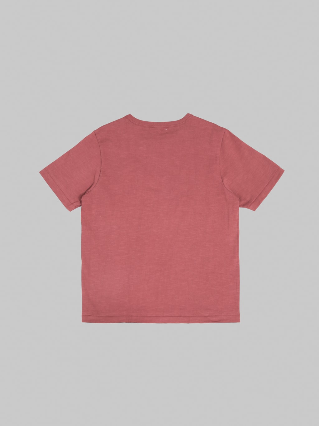 Merz b. Schwanen 2S14 Super Heavyweight 13.4oz Crewneck Loopwheeled Relaxed Fit T-Shirt Burgundy