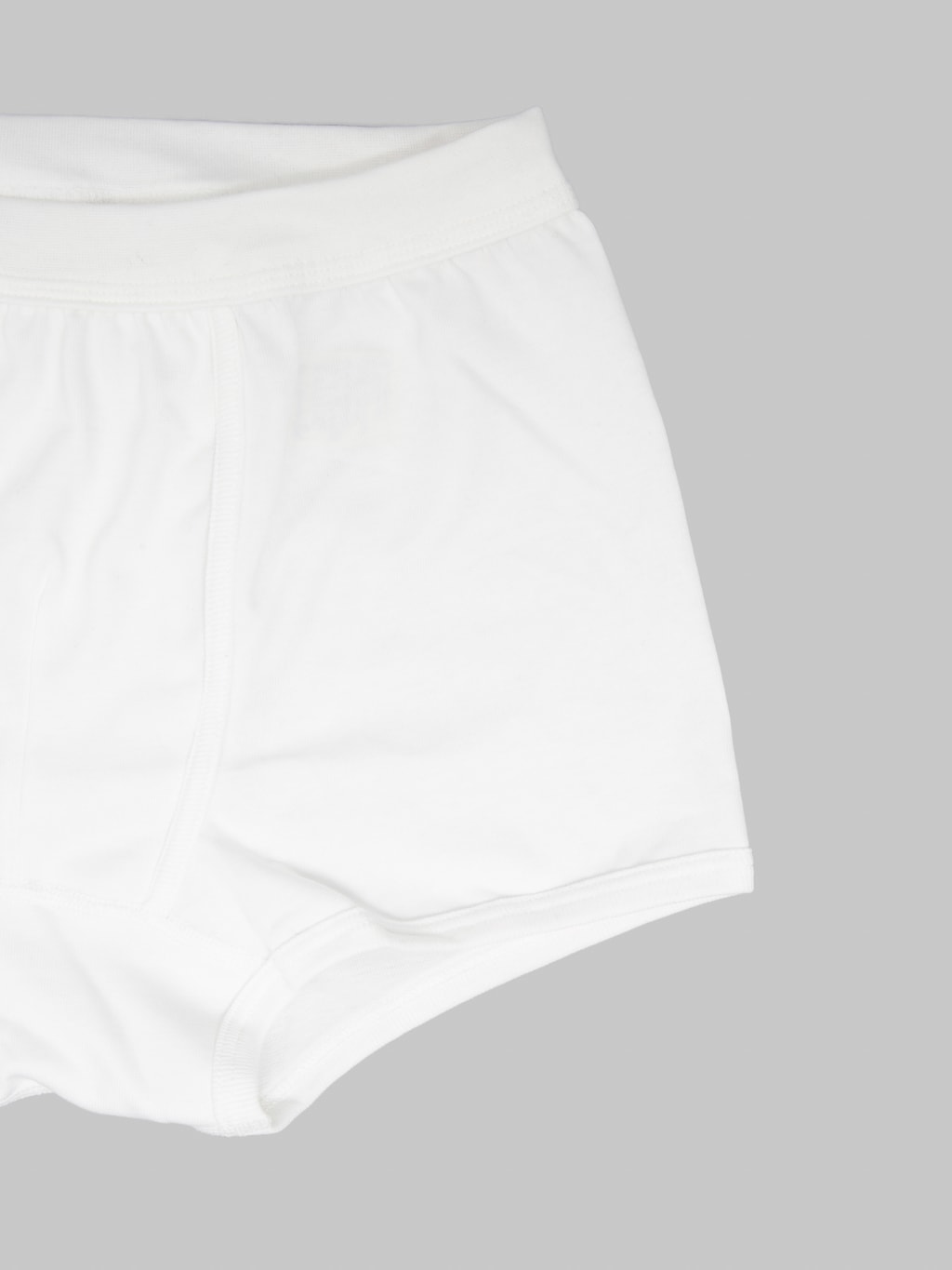 Merz b. Schwanen 254 2-Thread 8.6oz Loopwheeled Boxer Brief White