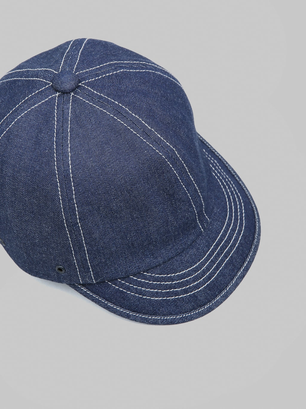 Mighty Shine Bridge Cap Type 2 Denim - Redcast Heritage Co.