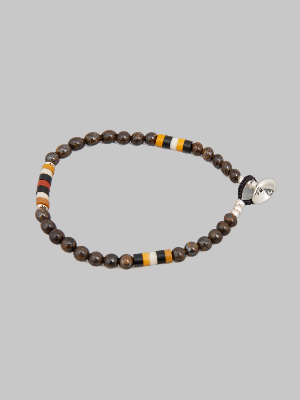 Mikia 4mm Stone Bracelet Bronzite