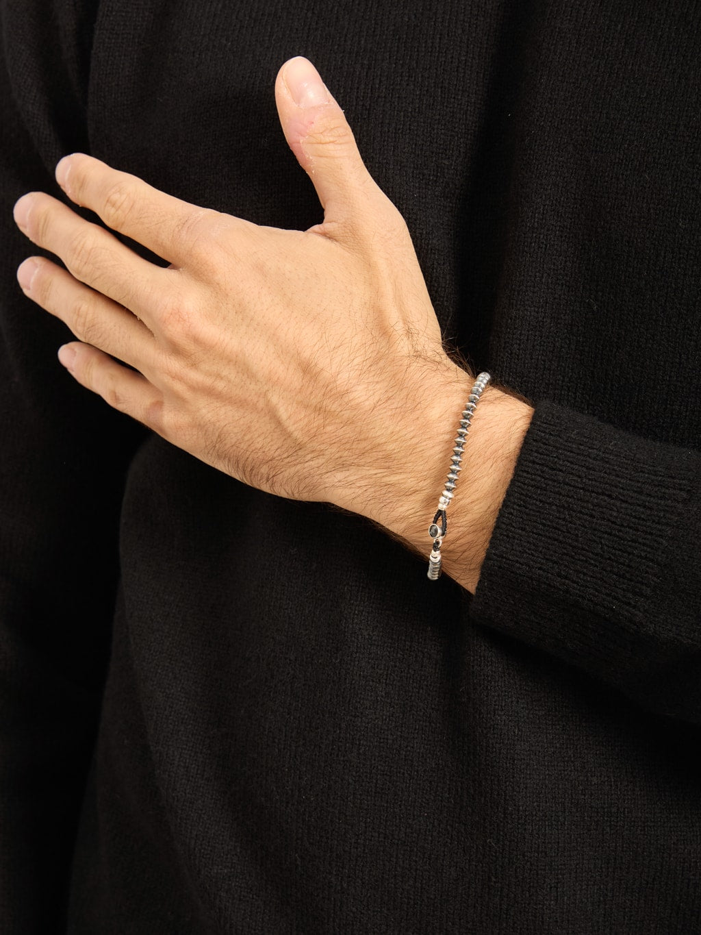 Mikia Black Diamond Desert Pearl Bracelet