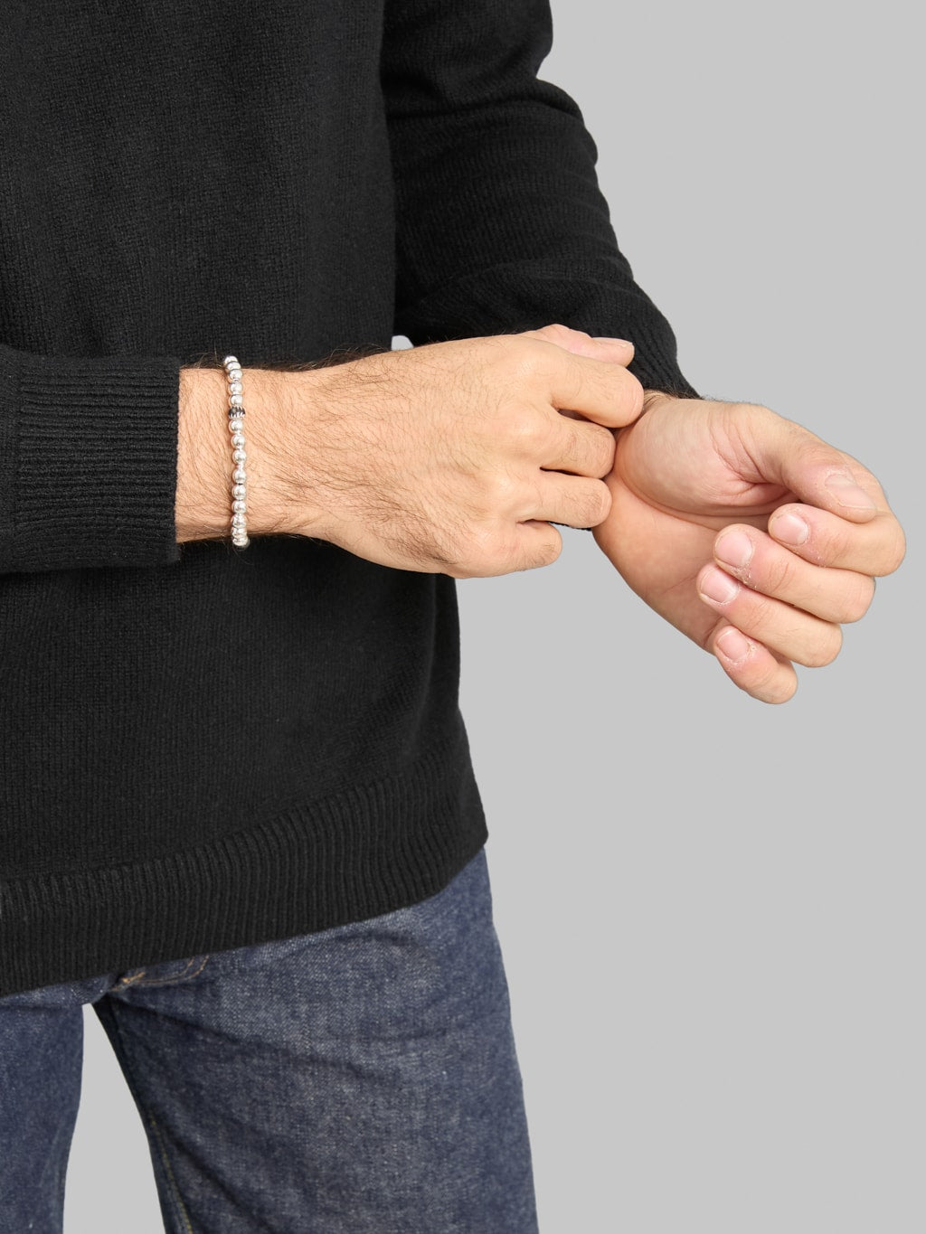 Mikia Silver Ball Bracelet