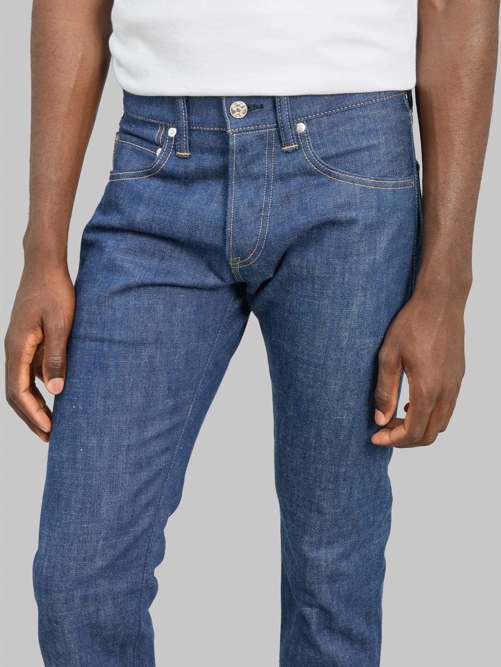 Momotaro 0306-AI 13.5oz "Natural Indigo Aizome" Hand Dyed Tight Tapered Jeans