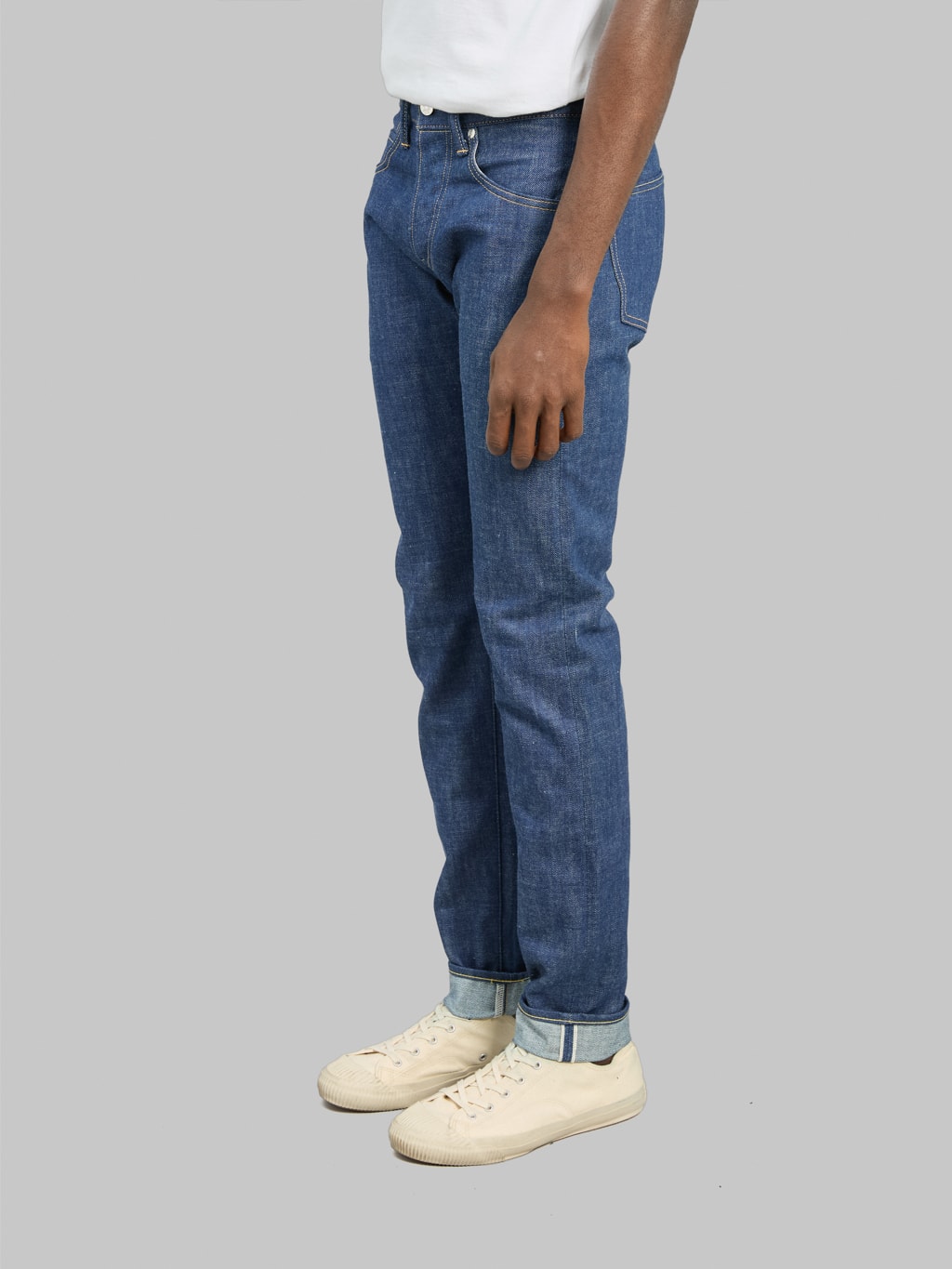 Momotaro 0306-AI 13.5oz "Natural Indigo Aizome" Hand Dyed Tight Tapered Jeans