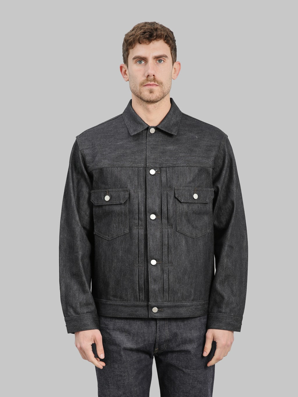 Momotaro #002 Cashmere Type II Denim Jacket 13.7oz | Made in Japan