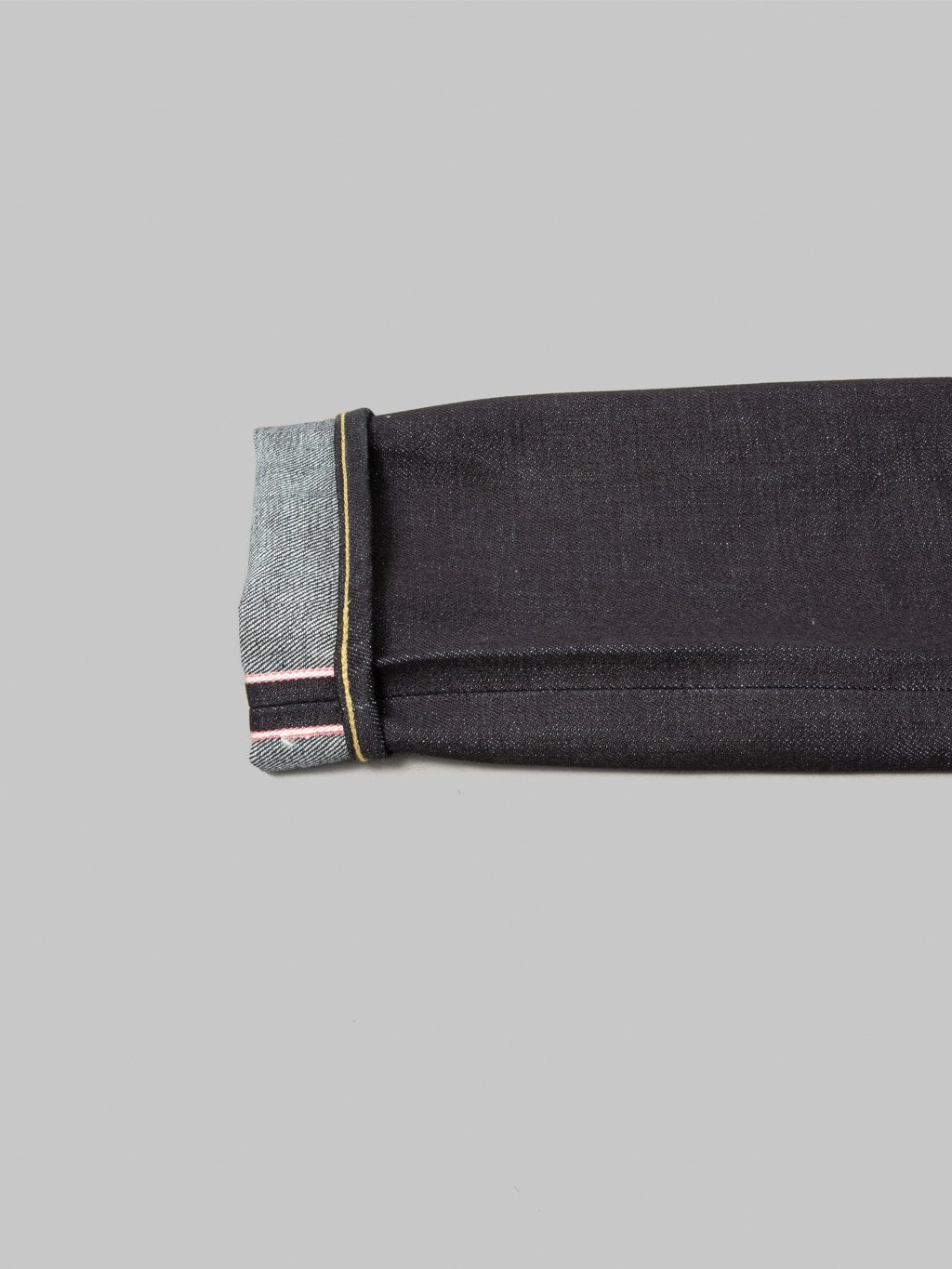 momotaro 200 standard tapered selvedge jeans weft