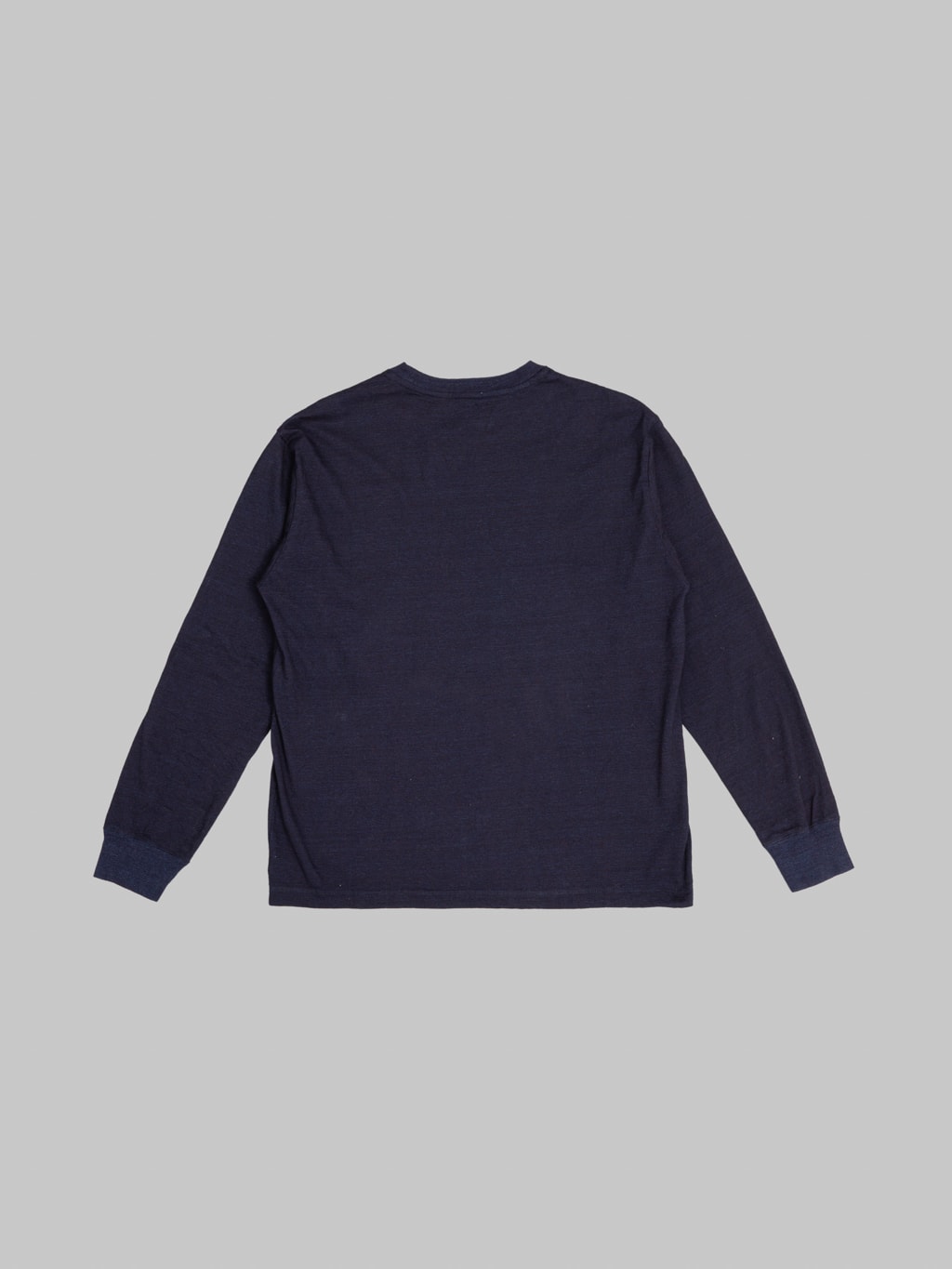 Momotaro MMTS6011 6.1oz Indigo Long Sleeve T-Shirt