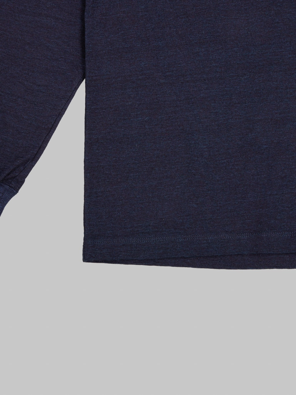 Momotaro MMTS6011 6.1oz Indigo Long Sleeve T-Shirt