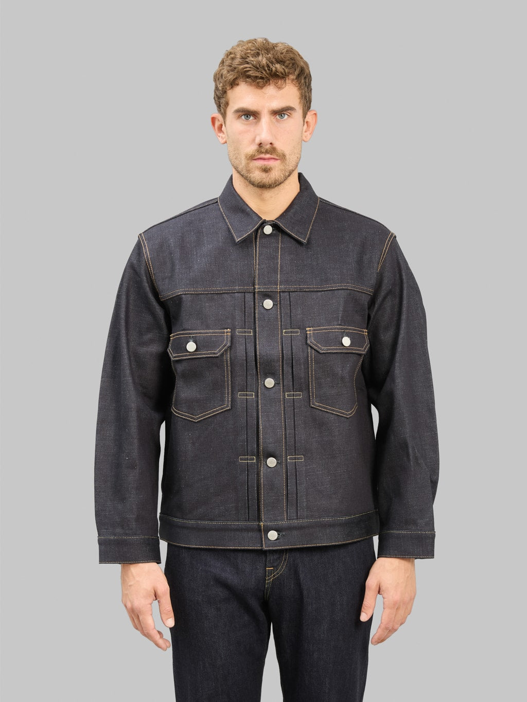 Momotaro MMGJ0002 14.7oz #002 Standard Denim Type II Selvedge Jacket