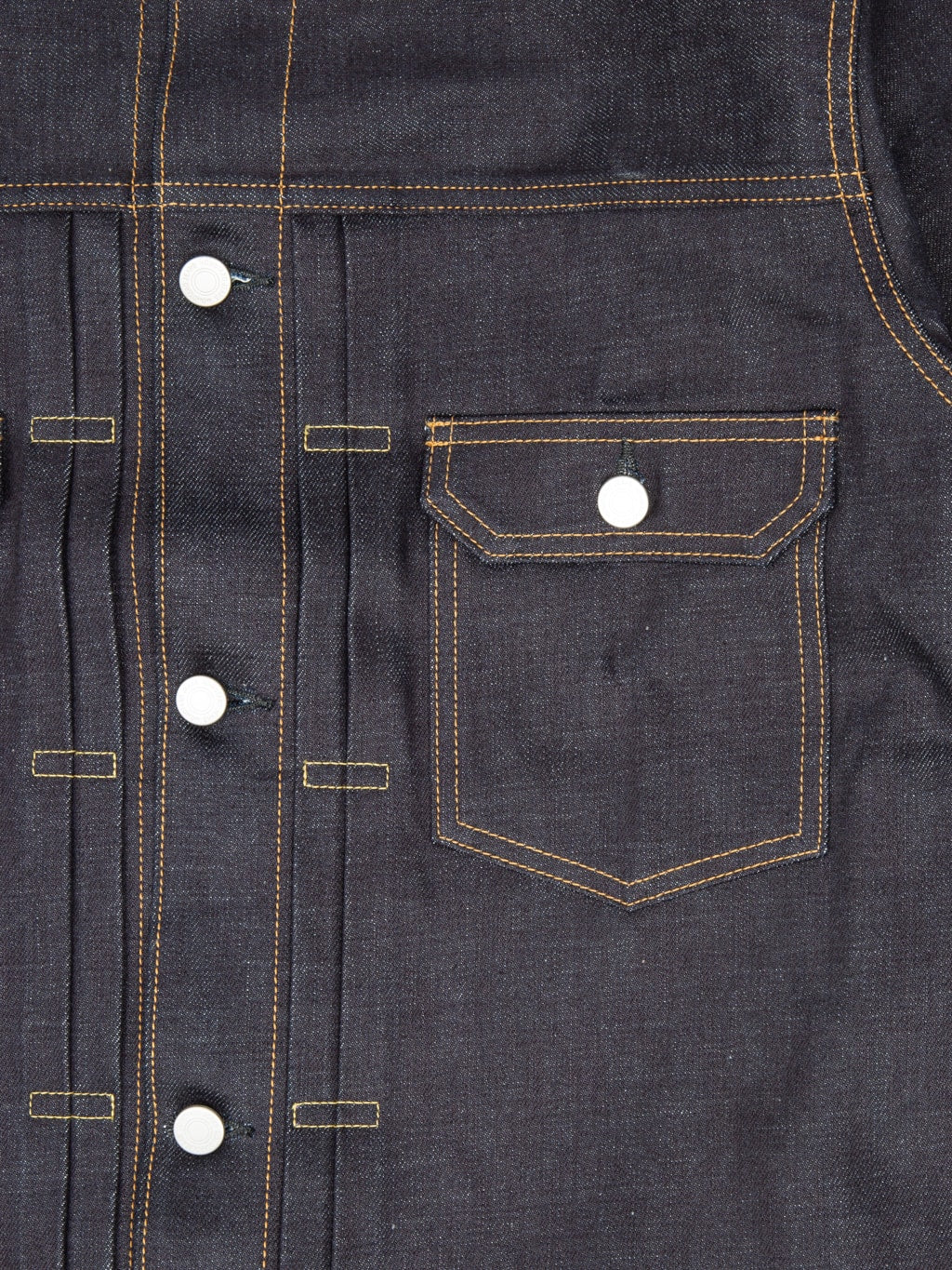 Momotaro MMGJ0002 Standard Denim Type 2 Jacket front pocket