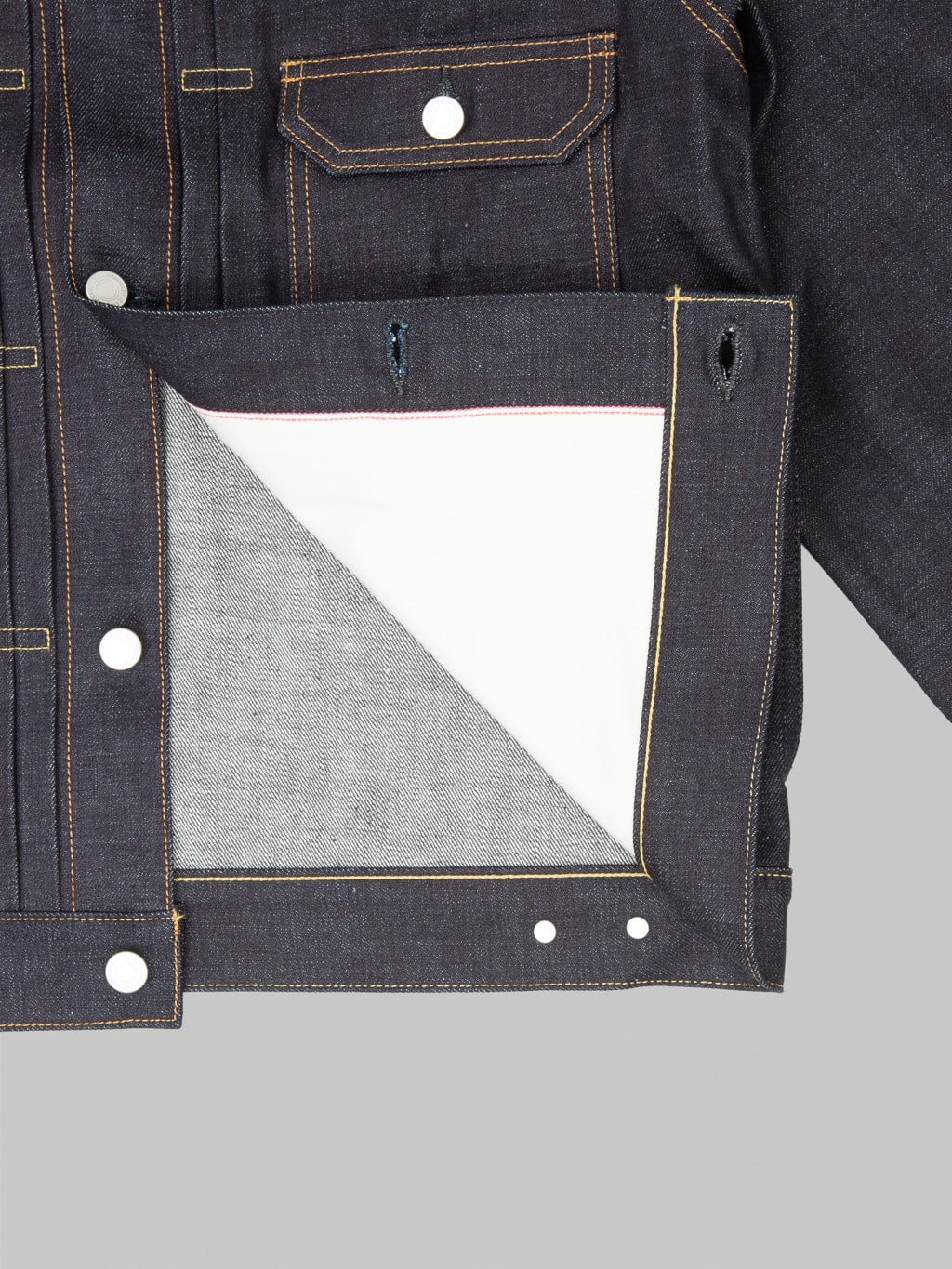 Momotaro MMGJ0002 Standard Denim Type 2 Jacket interior