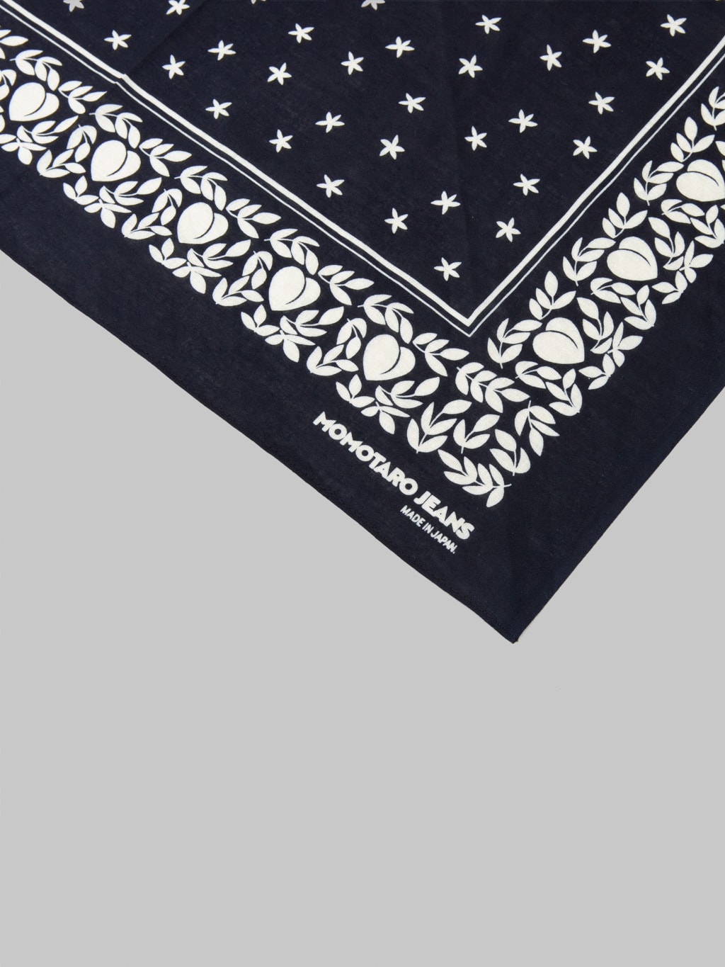 Momotaro Cotton Bandana Navy