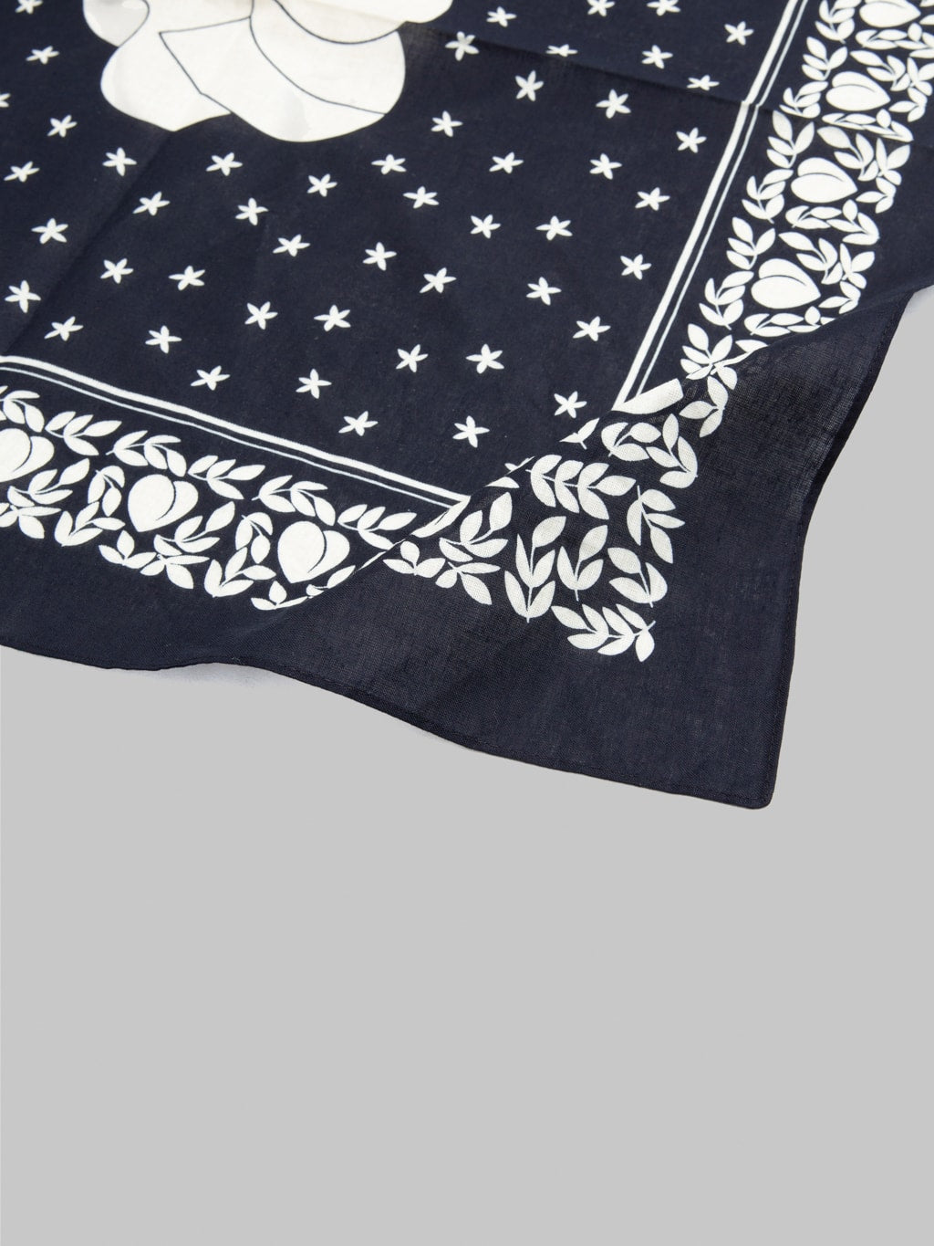 Momotaro Cotton Bandana Navy