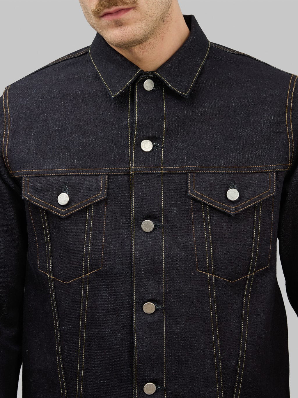 momotaro jeans 003 standard denim type 3 jacket chest